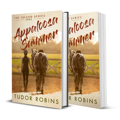 Teen and young adult horse novel Appaloosa Summer by Tudor Robins
