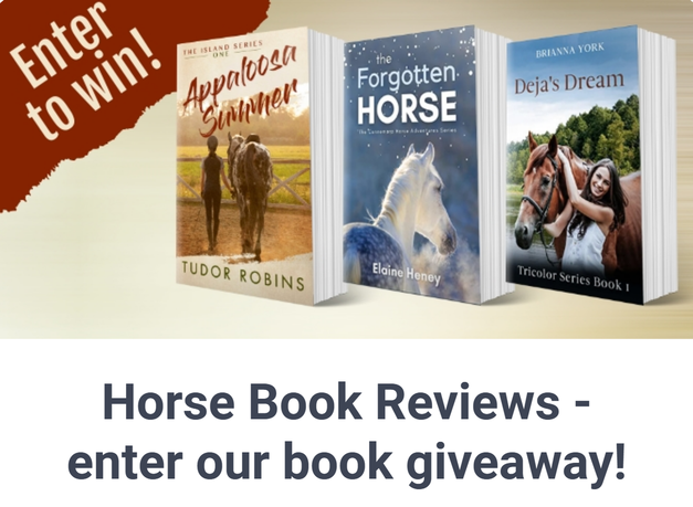 Horse book giveaway from Tudor Robins, Brianna York, and Elaine Heney